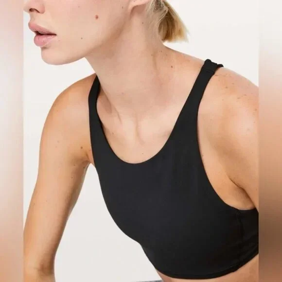 New Lululemon Black Free To Be Hi-Neck Bra *Luxtreme - Picture 4 of 6